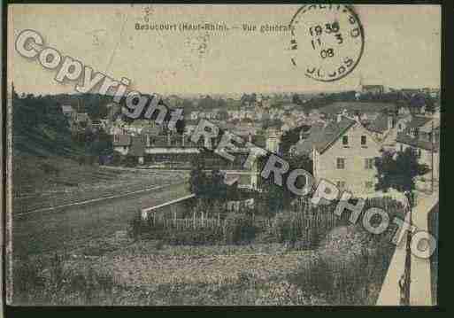 Ville de BEAUCOURT Carte postale ancienne